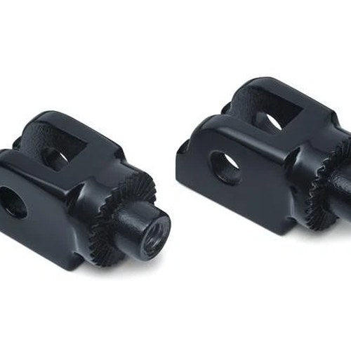 Kuryakyn Splined Footpeg Adapter Driver Gloss Black #8946 Harley Davidson