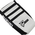 Dcor Ribbed Seat Cover Black/White/Black #30-40-455 for Suzuki RM-Z250/RM-Z450