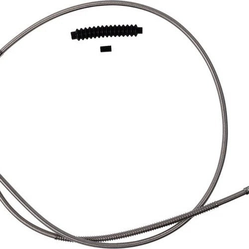 Barnett Stainless Braided Clutch Cable +6" Harley Davidson Freewheeler/Road King