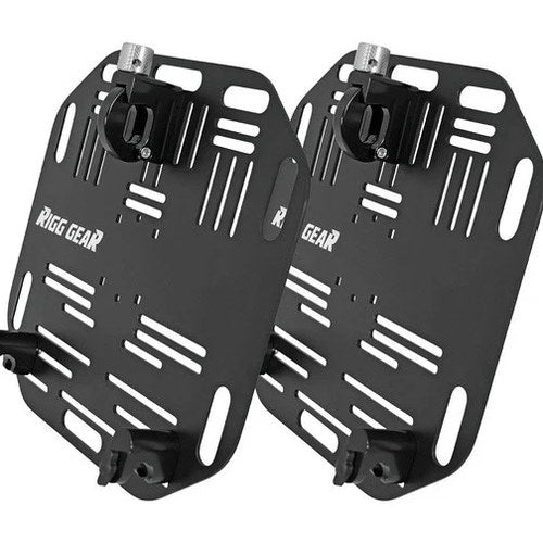 Nelson-Rigg Quick Release Saddlebag Plates Black