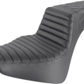 Saddlemen Step-Up LS Tuck-N-Roll Seat Black #284227 Harley Davidson