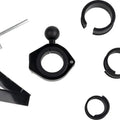 RidePower Handlebar Ball Mount Adapter 1.5" to 2" Black