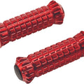Puig R-Fighter Footpegs That Require Adapters #9192R Red
