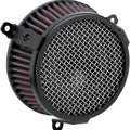 Cobra Plain Screen Air Intake System Black #606-0103-03B-SB Harley Davidson