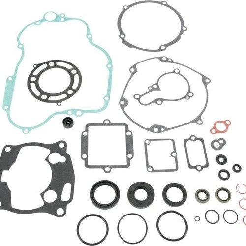 Moose Complete Gasket Set with Oil Seals Fits Kawasaki KX 125 1992-1993