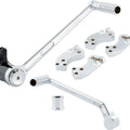Arlen Ness Extended Foot Control Kit +3" Chrome Harley Davidson Road Glide