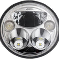 Custom Dynamics 7" TruBEAM LED Headlight Chrome #CDTB-7-IF-C Indian