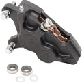 PM 4-Piston Bolt-On Caliper for 11.5" Rotor Front Left Black Ops 0053-2919-SMB