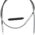 Drag Specialties Braided Clutch Cable 64-11/16" Clear Coated #211871