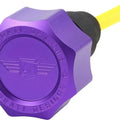 Figurati Designs Performance Magnetic Oil Dipstick Curved Purple #FDP01-TCSM-P