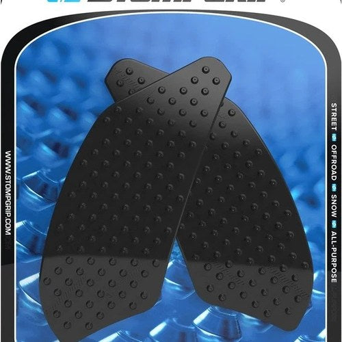Stomp Volcano Profile Traction Pad Tank Grips Black BMW G 310 R 2021-2025