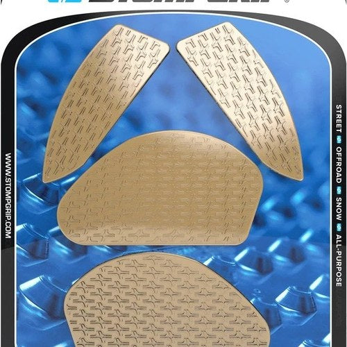 Stomp Icon Profile Traction Pad Tank Grips Clear for Yamaha MT-03 2020-2024