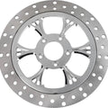 RC Components Majestic Floating Brake Rotor 320mm Frt Lt Chrome Harley Davidson