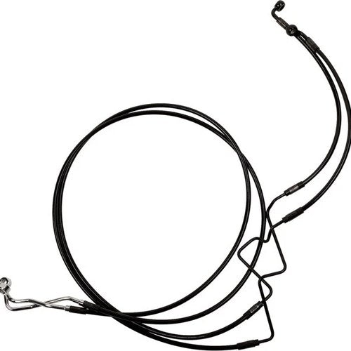 Magnum XR Lower Brake Line Black Harley Davidson Fltrk Road Glide Limited 2024