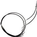 Magnum XR Lower Brake Line Black/Chrome Harley Davidson Flhrxs Road King Special