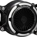 Vance & Hines VO2 Onyx Air Cleaner Kit Contrast Cut Black #41121 Harley Davidson