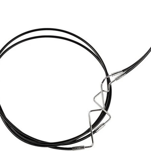 Magnum XR Lower Brake Line Black/Chrome Harley Davidson Road Glide 2024-2025