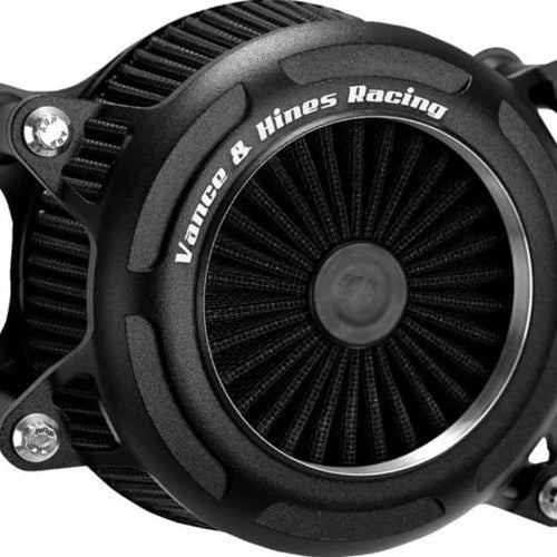 Vance & Hines VO2 Onyx Air Cleaner Kit Black #41114 Harley Davidson