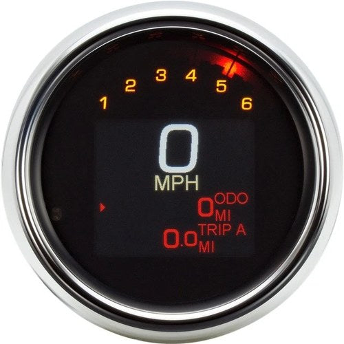 Dakota Digital MLX-3000 Series Instrument Chrome #MLX-3012 Harley Davidson