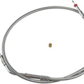Barnett Pull Throttle Cable Stainless Braided #112737 Harley Davidson Sportster