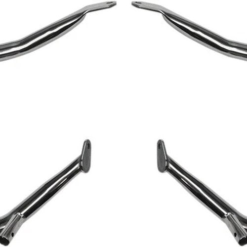 Drag Specialties Big Buffalo Saddlebag Bars Chrome Harley Davidson Electra Glide