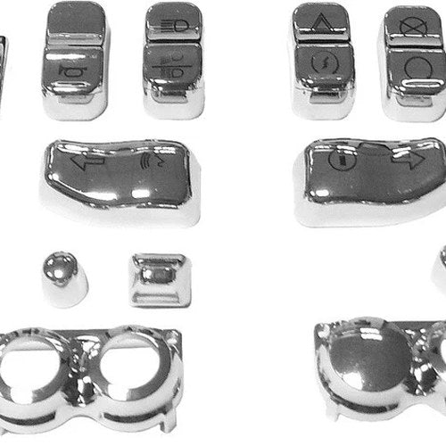 HardDrive Switch Caps Chrome #370341 Harley Davidson