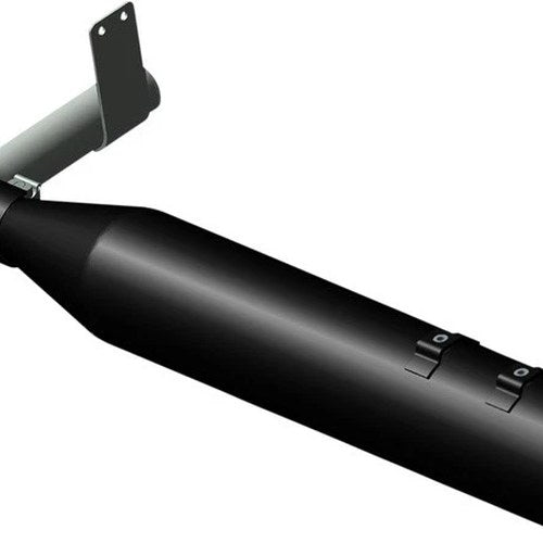 Khrome Werks Ghost Pipe Black #200795 Harley Davidson