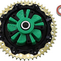 Alloy Art Cush Drive Chain Sprocket 51T Black Carrier/Gold Sprocket G2CC51-12