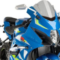 Puig 3mm Z Racing Windscreen Light Smoke #9013H for Suzuki GSXR1000 2017-2019