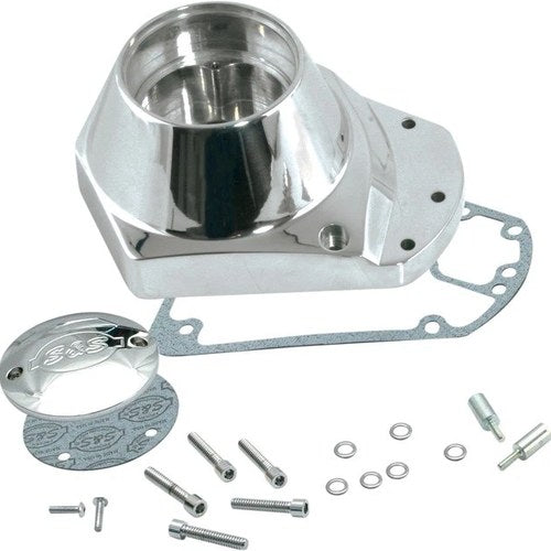 S&S Alternator Gear Cover Kit Chrome #106-4211 Harley Davidson