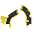 Acerbis X-Grip Frame Guards Yellow/Black fits Suzuki RM-Z250 2015-2018