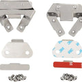 DS Hard Saddlebag Mount Brackets With Wear Plates Harley Davidson #145414