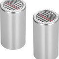 Figurati Designs Long Docking Hardware Covers US Flag Red Line Polished