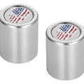Figurati Designs Short/Fat Docking Hardware Covers Skull Polished