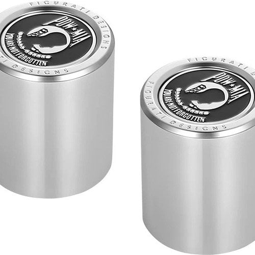 Figurati Designs Short/Thin Docking Hardware Covers POW-MIA Polished
