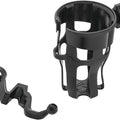 Kuryakyn Reflex Drink Holder Passenger Black #6493 for Honda Goldwing