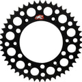 Renthal 520 Ultralight Aluminum Rear Sprocket 46T Black #224U-520-46GPBK