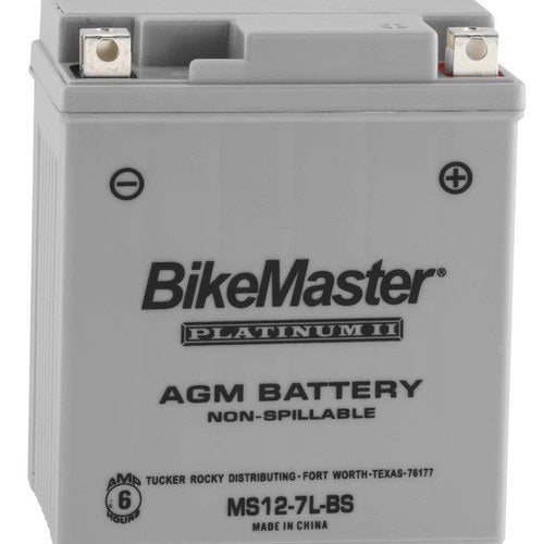 BikeMaster Agm Platinum II Battery for Aprilia Mojito 150 Custom 2004-2005