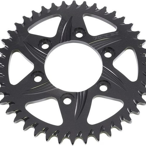Vortex F5 Aluminum Rear Sprocket 42T 530 Black #452K-42 for Kawasaki