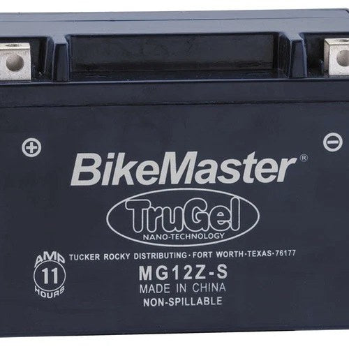 BikeMaster TruGel Battery #MG12Z-S fits Honda PS250 Big Ruckus/NSS300 Forza