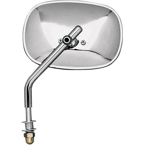 Emgo Mirror Rectangular Steel Chrome Tinted Harley-Davidson