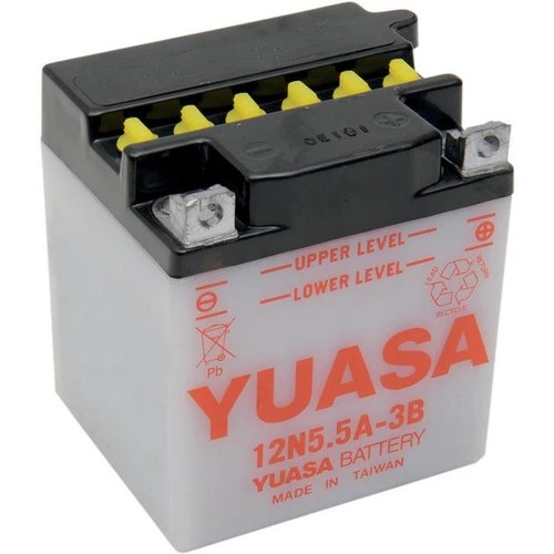 Yuasa Battery Conventional Battery 12N5.5A-3B fits Yamaha