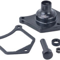 Drag Specialties Solenoid End Cover/Starter Button Gloss Black Harley Davidson