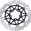 Galfer Std Floating Wave Front Left Brake Rotor w/Aluminum Carrier #DF194CWI