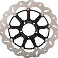 Galfer Std Floating Wave Front Left Brake Rotor w/Aluminum Carrier #DF825CWI
