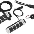 Kuryakyn Heated Iso Grips for Tbw Chrome #6470 Harley Davidson