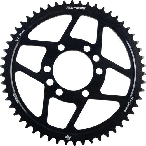 Fire Power 428 Steel Rear Sprocket 54T Black #FPS-1843-54-BLK for Yamaha TTR125