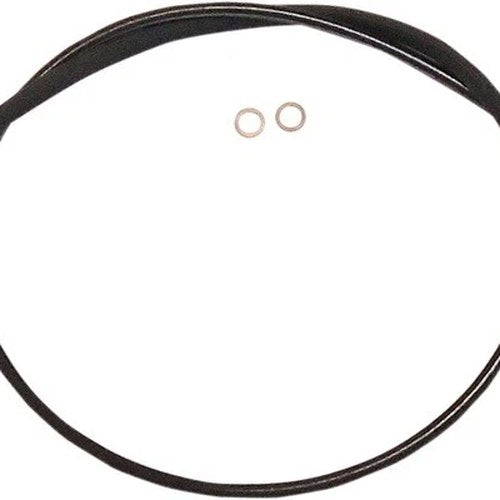 Magnum Black Pearl Hydraulic Clutch Line 76" #41776 Harley Davidson