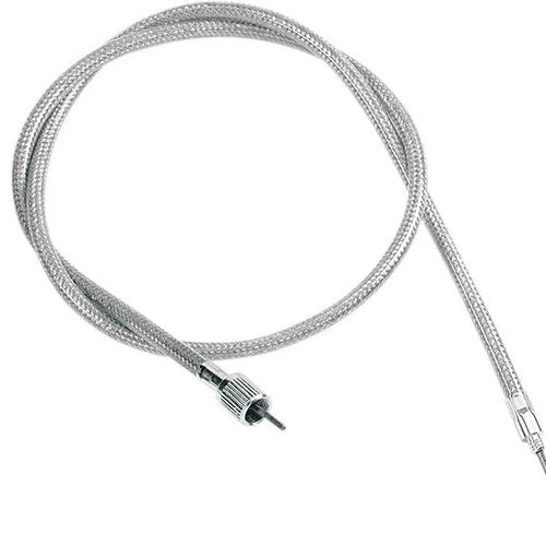 Drag Specialties Braided Speedometer Cable #173712 Harley Davidson