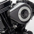 S&S Stealth Air Cleaner Kit w/Carbon Fiber Teardrop Cover #170-0498